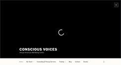 Desktop Screenshot of consciousvoice.org