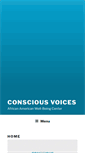 Mobile Screenshot of consciousvoice.org